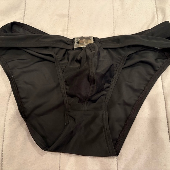 Andrew Christian Wrap Buckle Bikini. - Picture 1 of 5